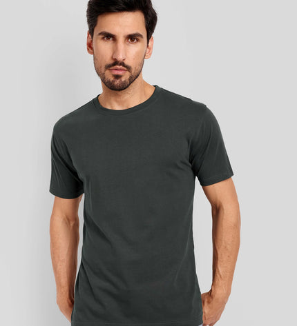 Unisex Regular Solid T-Shirt - Steel Grey