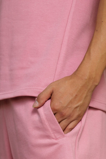 Men's Relaxed Fit Cotton T-Shirt & Shorts Co-Ords Set