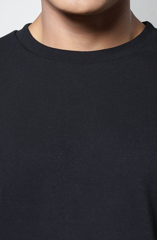 Men's Relaxed Fit Cotton T-Shirt & Shorts Co-Ords Set