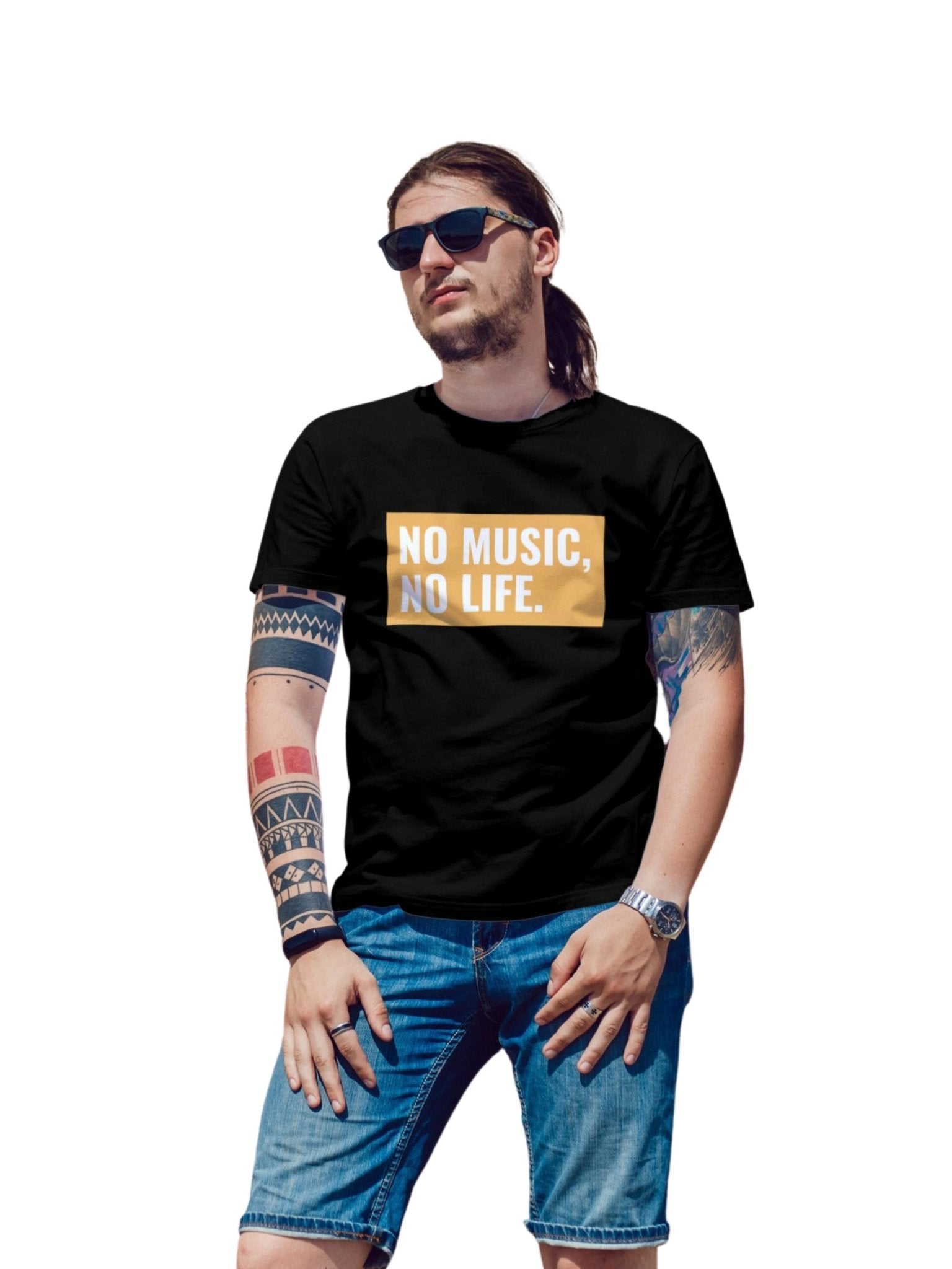 No Music, No Life Regular Men's T-Shirt - Hush and Wear