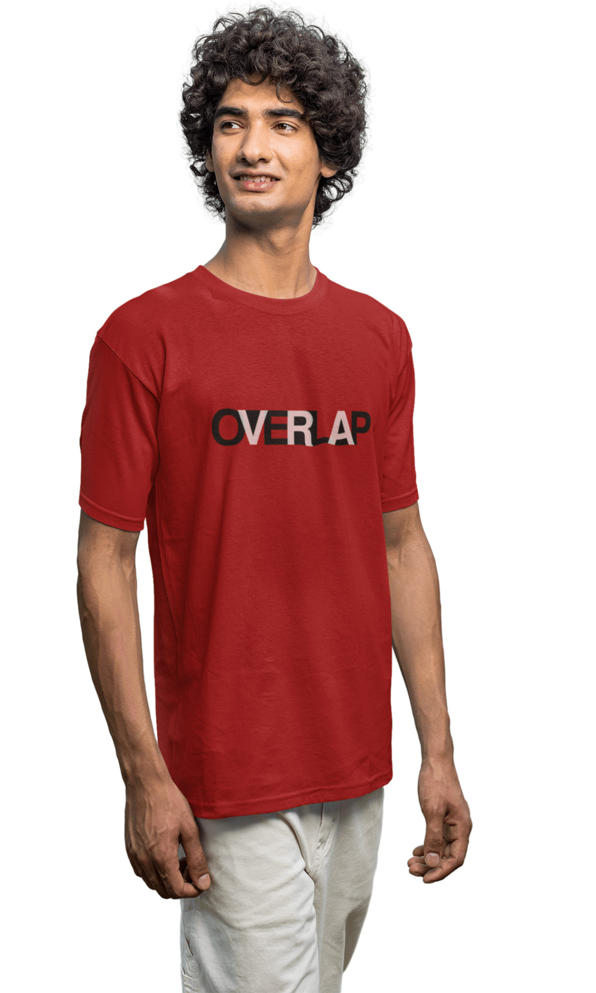 Overlap Regular Men's T-Shirt