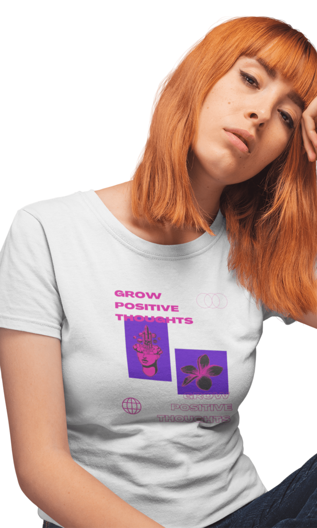 Positive thoughts Regular Women's T-Shirt - Hush and Wear