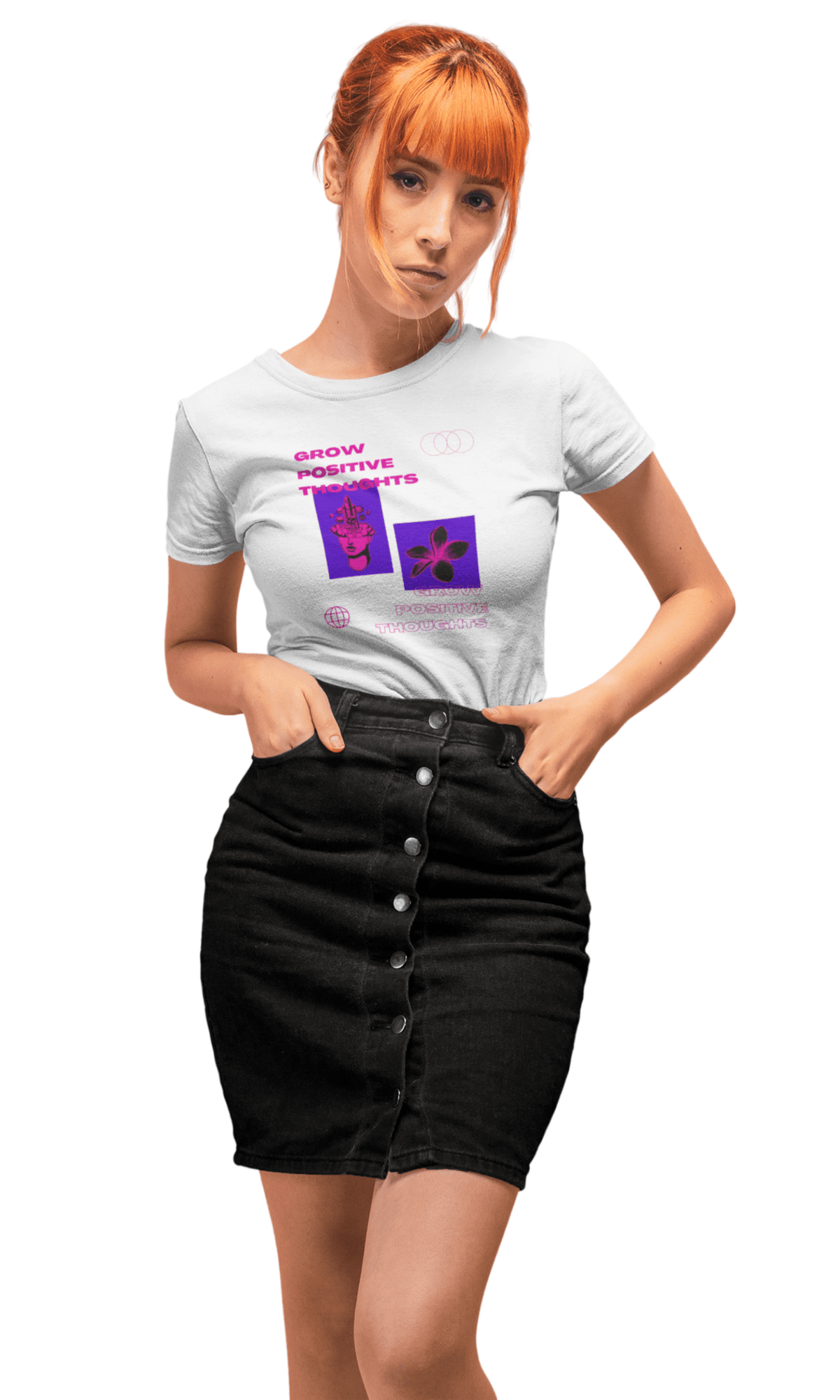 Positive thoughts Regular Women's T-Shirt - Hush and Wear