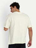 Relaxed Basic T-Shirt - 220 GSM - Antique White