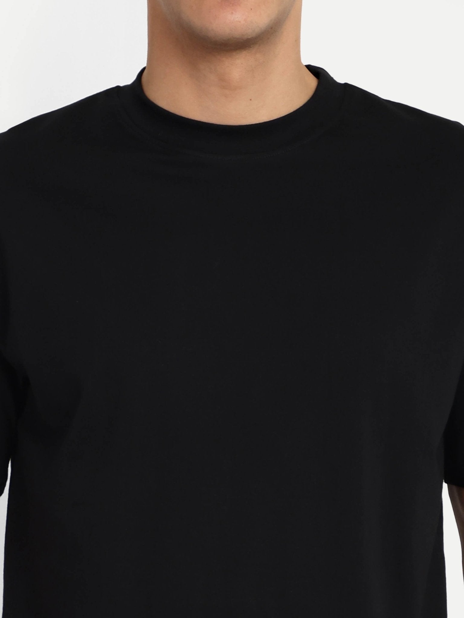 Relaxed Basic T-Shirt - Black