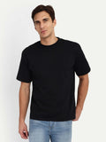 Relaxed Basic T-Shirt - Black