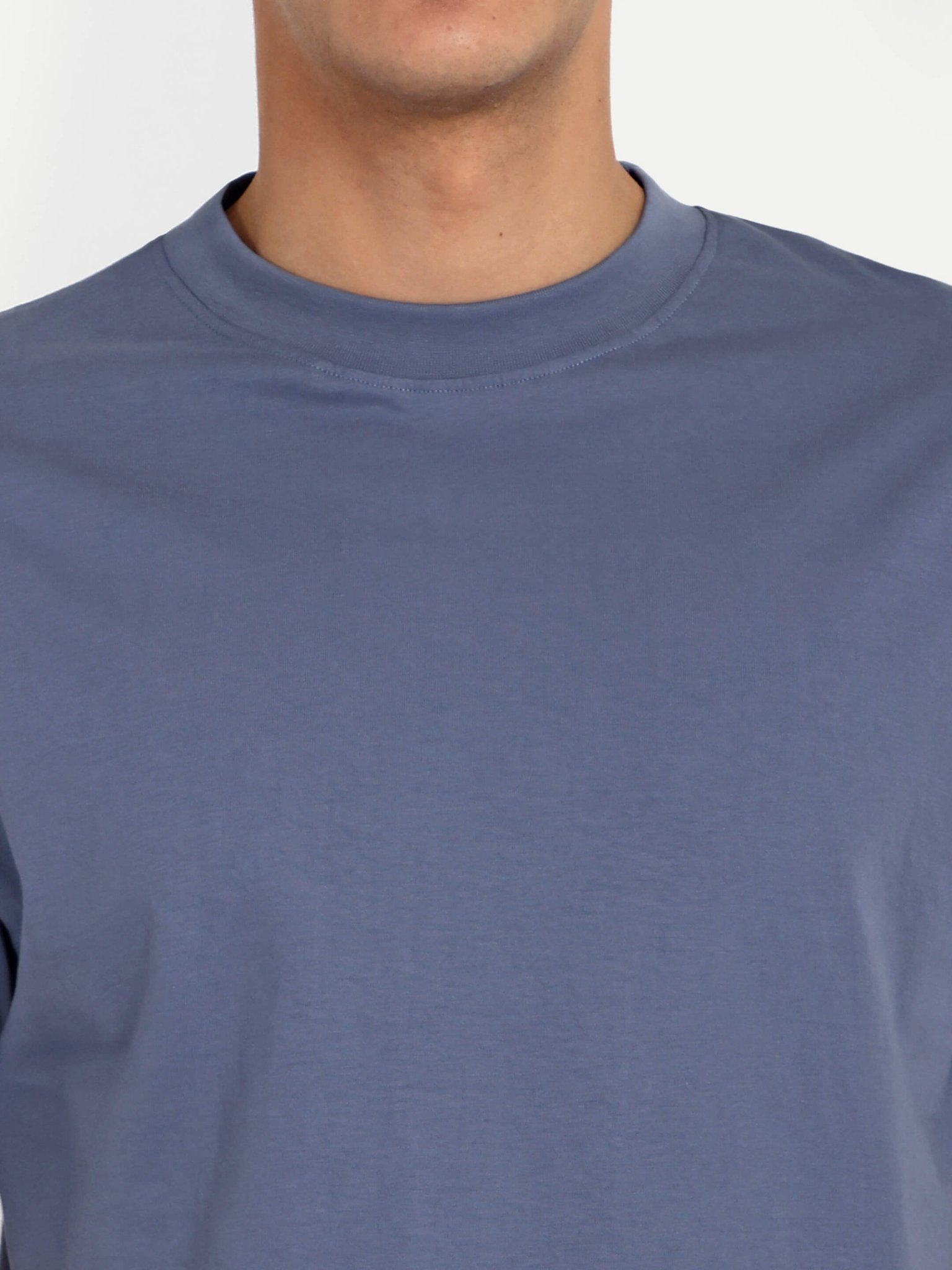 Relaxed Basic T-Shirt - Lavender Blue