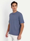 Relaxed Basic T-Shirt - Lavender Blue