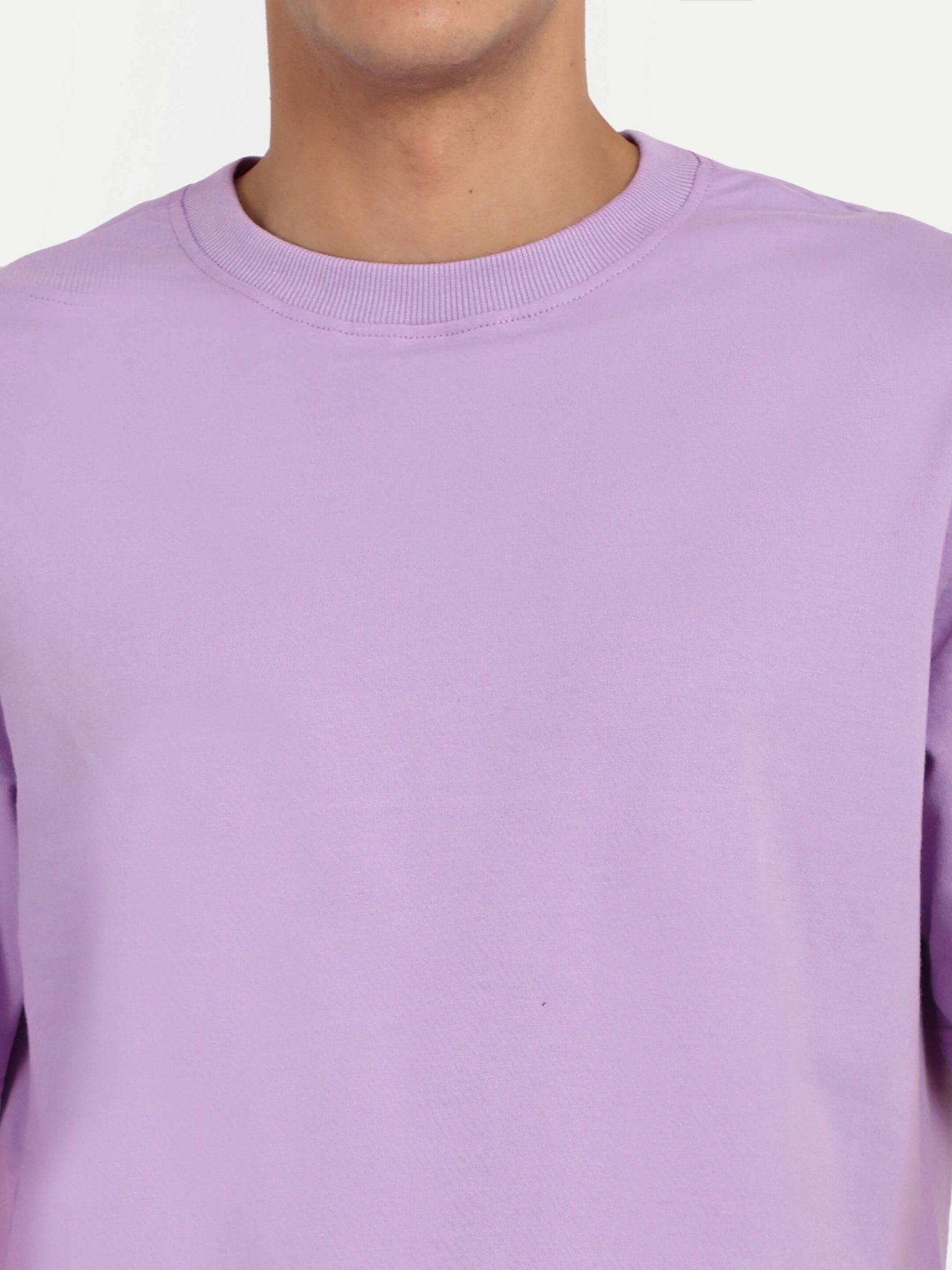 Relaxed Basic T-Shirt - Lavender Bright