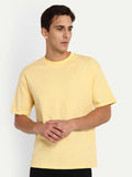 Relaxed Basic T-Shirt - Lemon Yellow