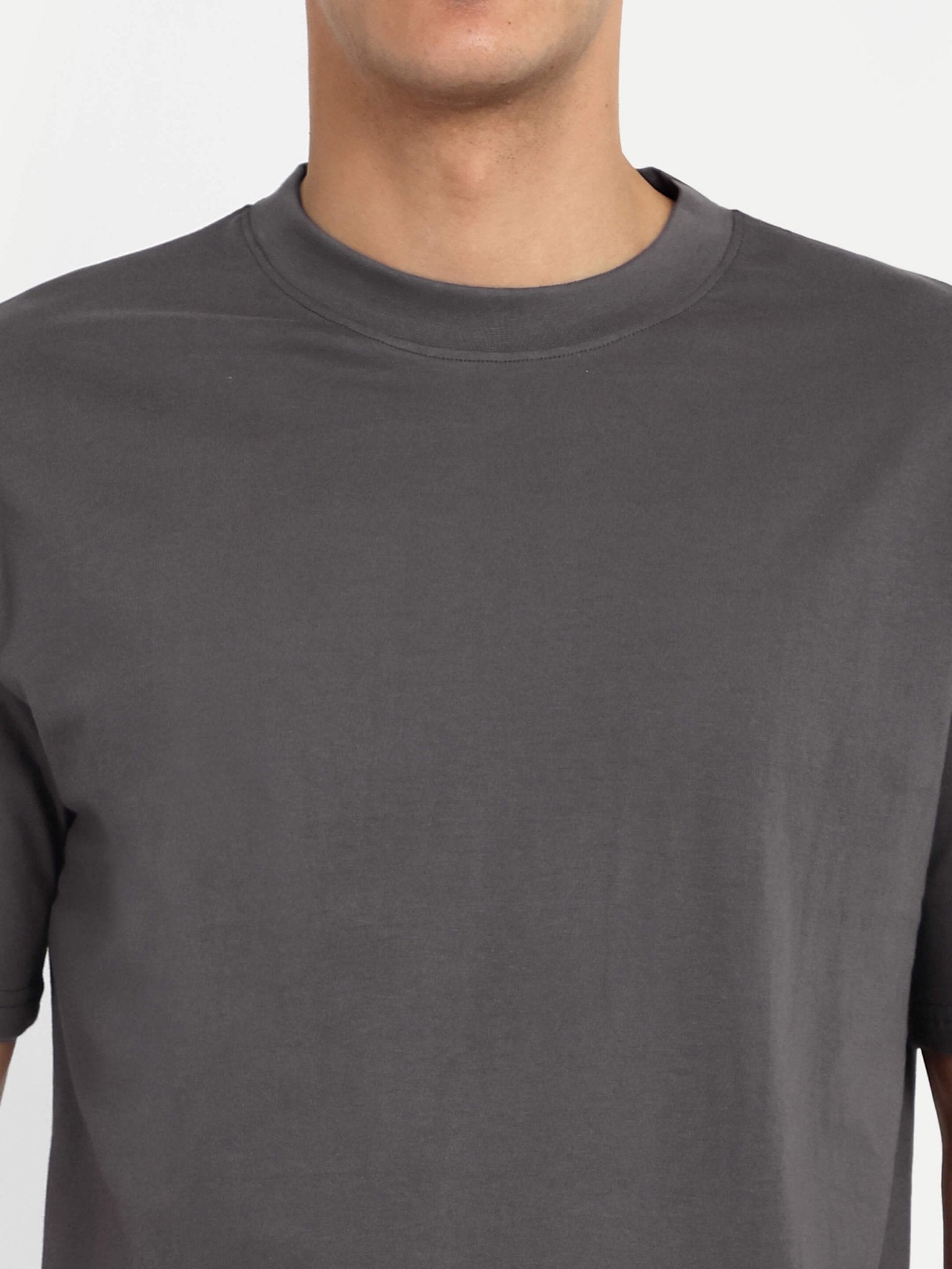 Relaxed Basic T-Shirt - Meteor Grey