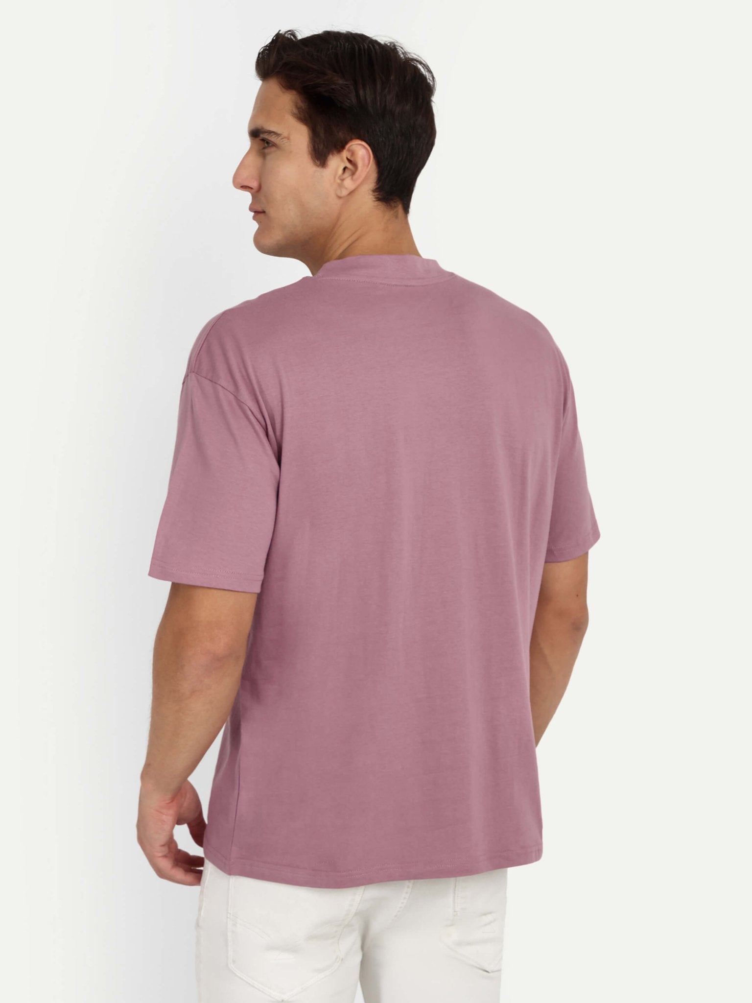 Relaxed Basic T-Shirt - Salmon Pink