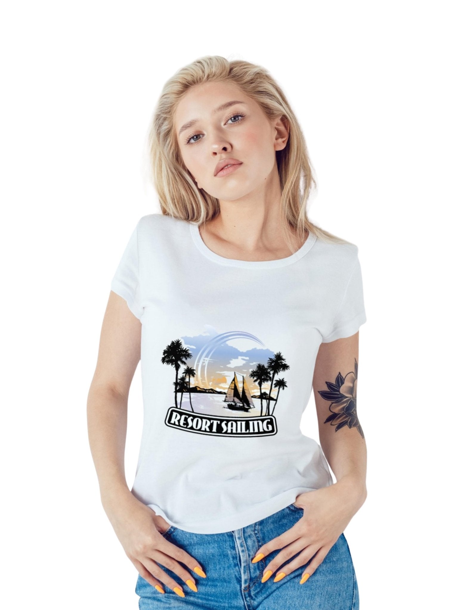 Resort Sailing Regular Women's T-Shirt - Hush and Wear