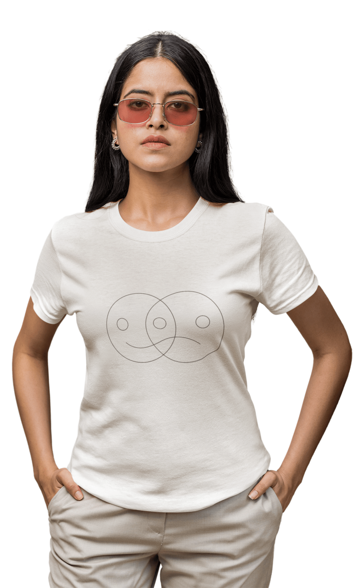Smile Regular Women's T-Shirt - Hush and Wear