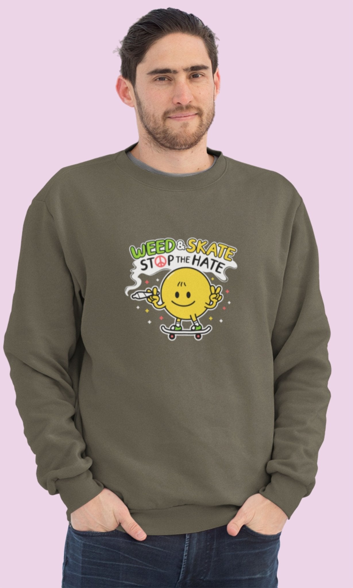 Weed and Stake Men's Sweatshirt