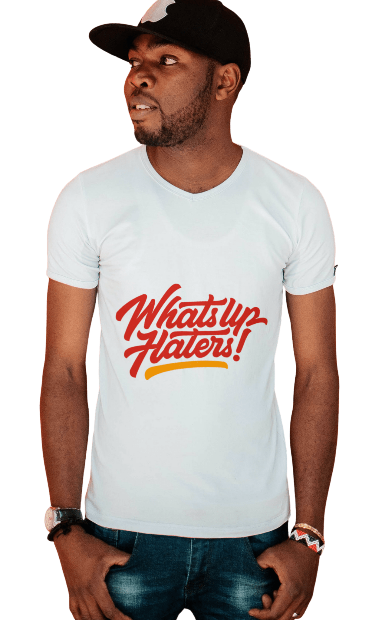 What's Up Haters Regular Men's T-Shirt - Hush and Wear